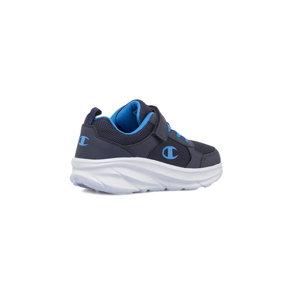 Sneakers blu da bambino con strappo Champion - Image 3