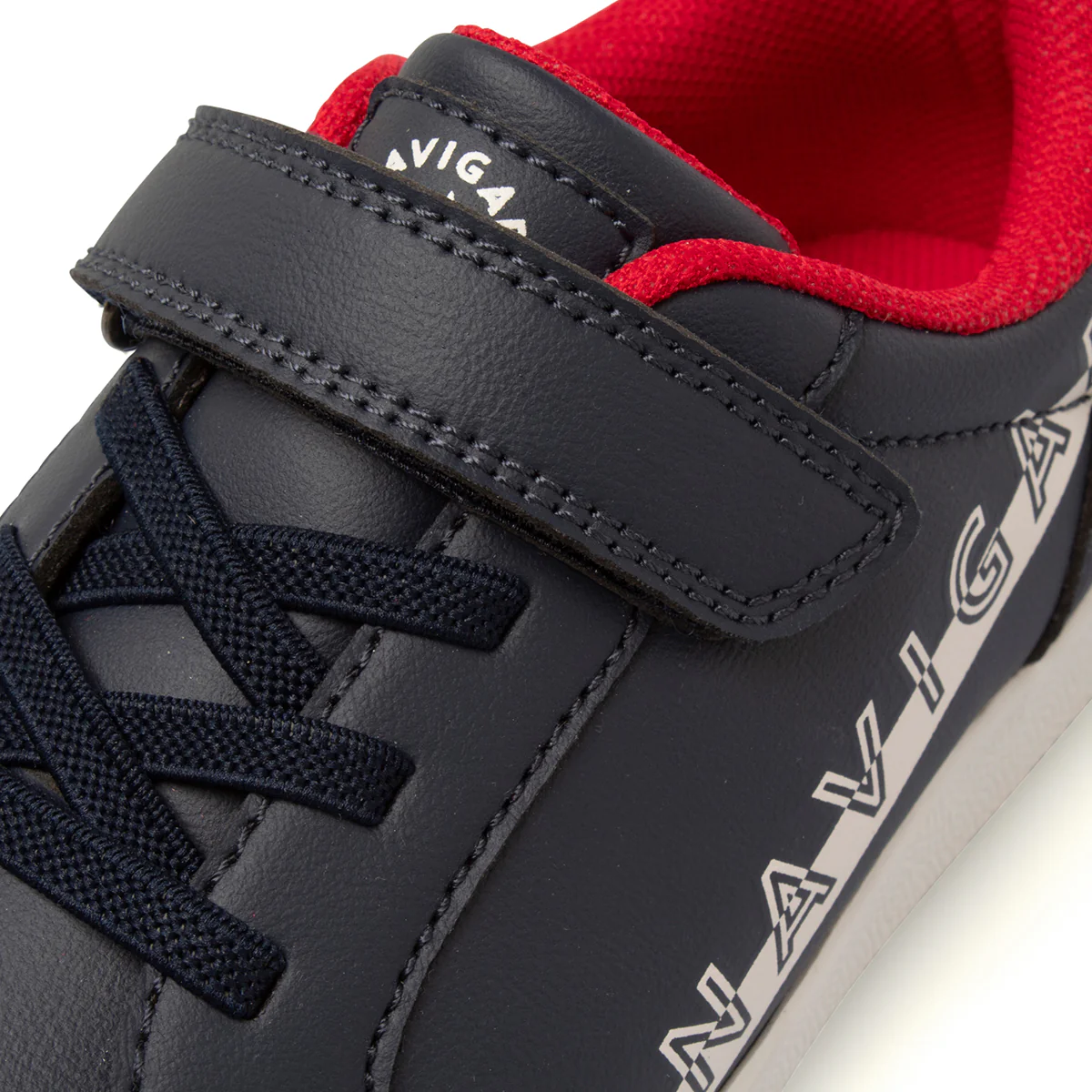 Sneakers blu da Bambino con strappo e logo Navigare - Image 4