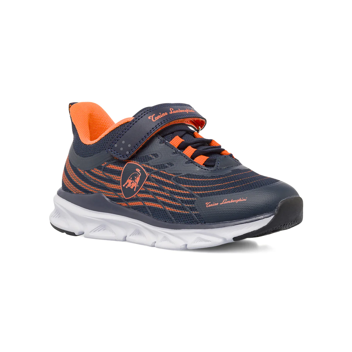 Sneakers blu da Bambino con strappo Tonino Lamborghini - Image 2