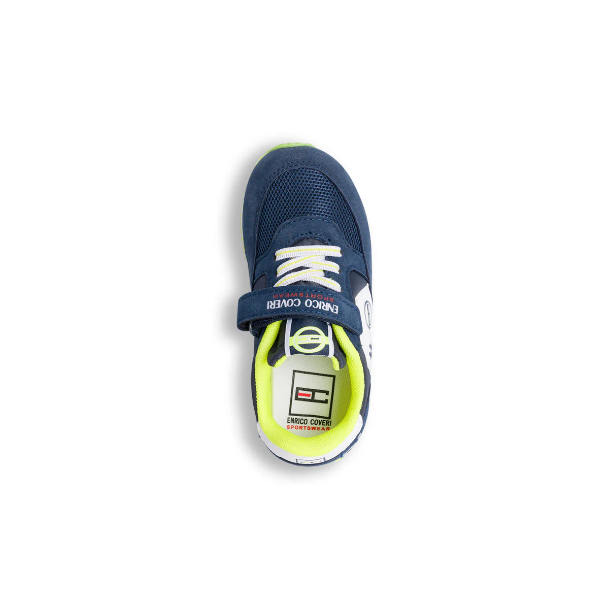 Sneakers blu da bambino con velcro e lacci Enrico Coveri - Image 7