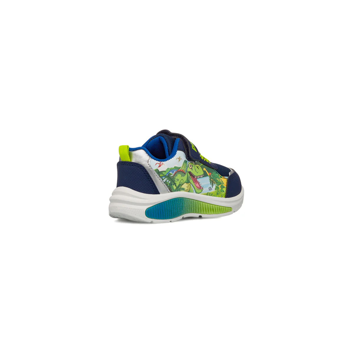 Sneakers blu da Bambino con stampa e luci Dinosauri - Image 4
