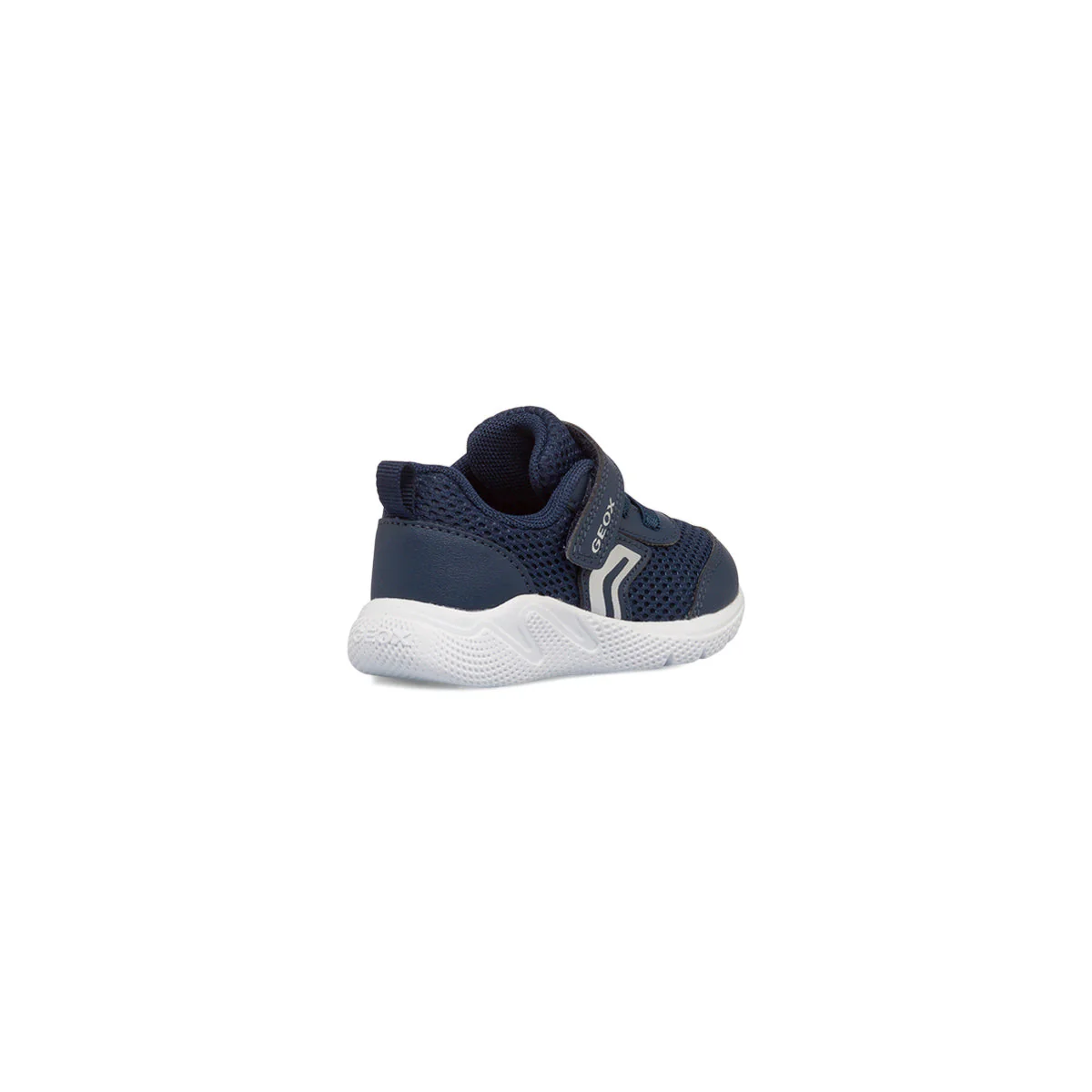 Sneakers blu da bambino in tessuto mesh Geox Sprintye - Image 3