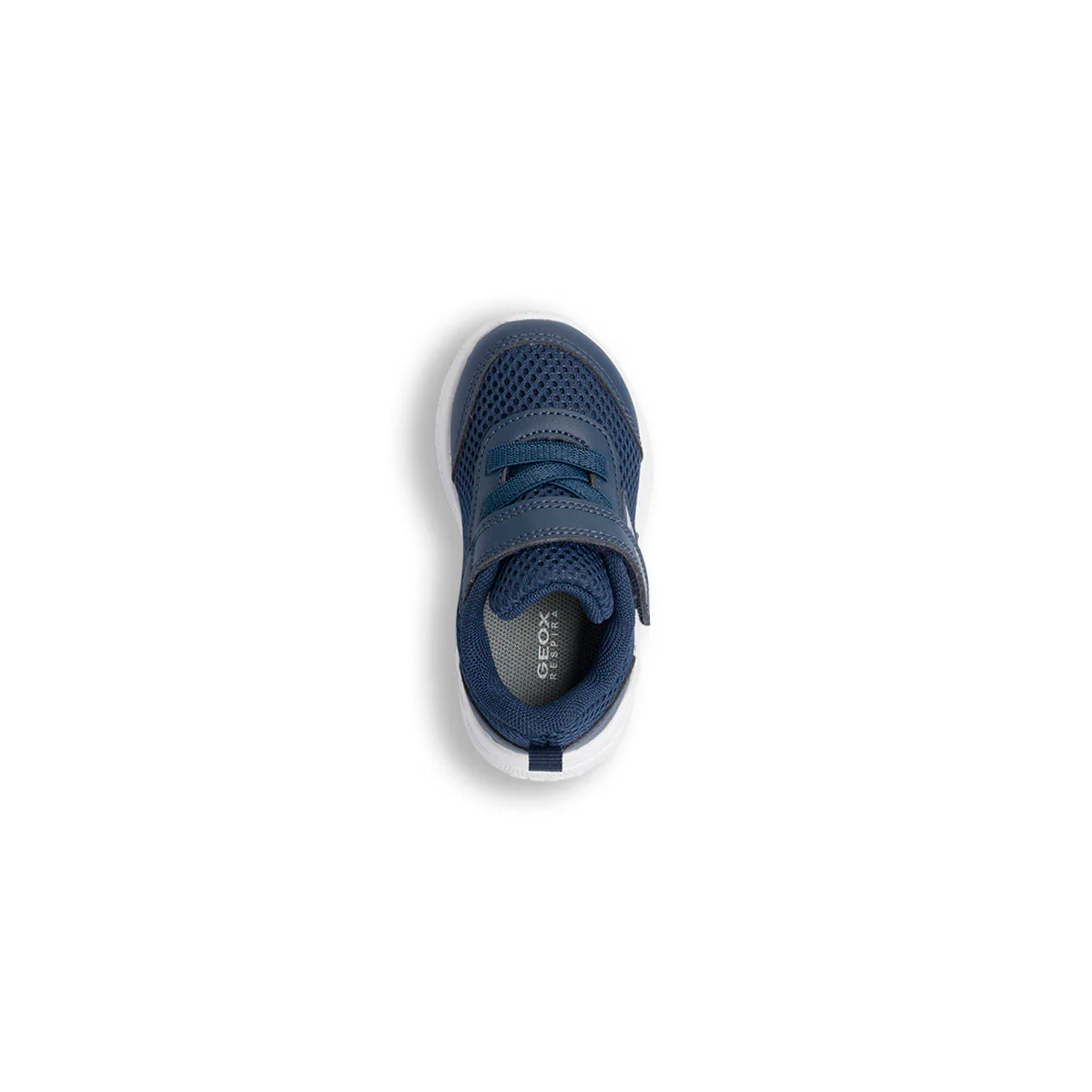 Sneakers blu da bambino in tessuto mesh Geox Sprintye - Image 6