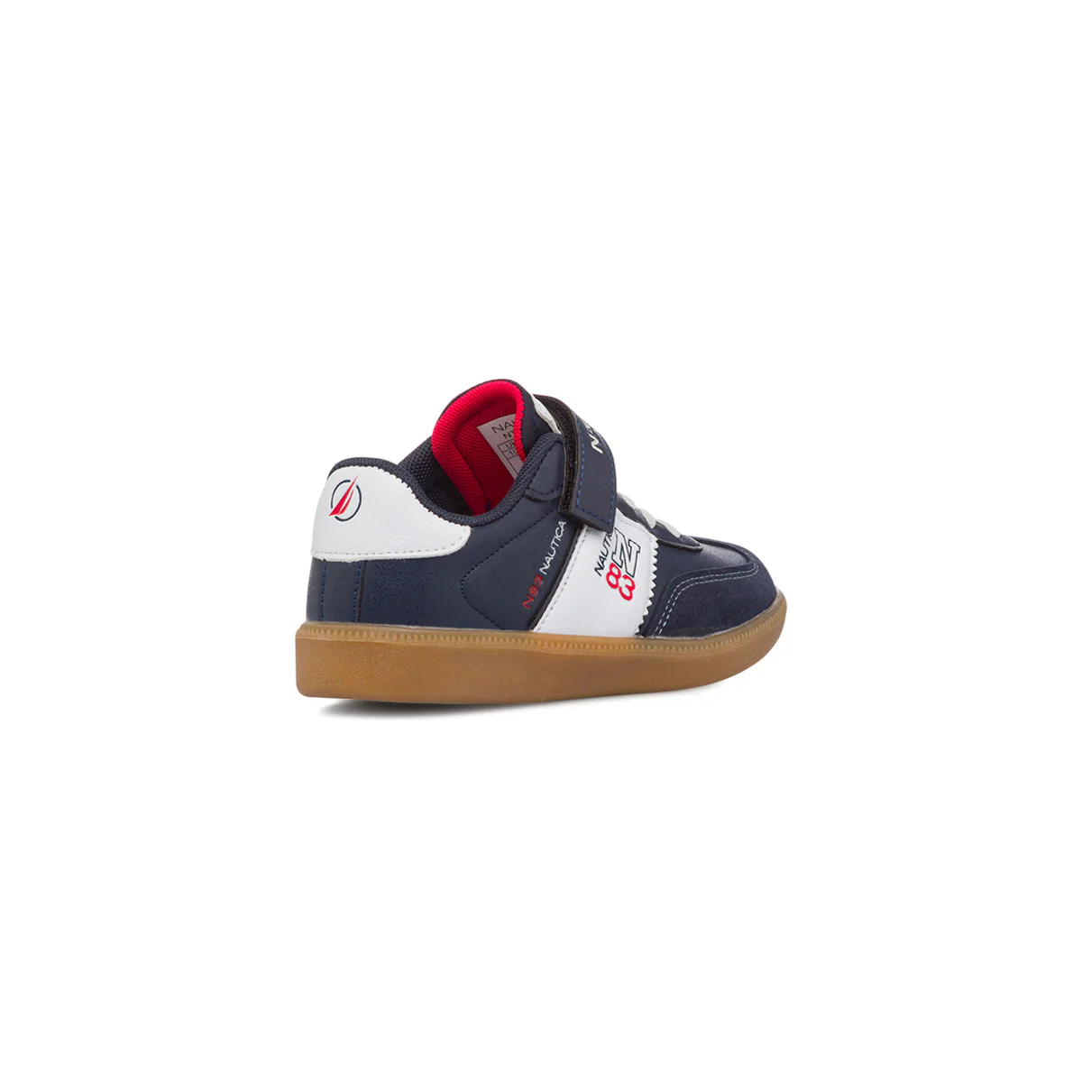 Sneakers blu da Bambino Nautica con chiusura a strappo - Image 3