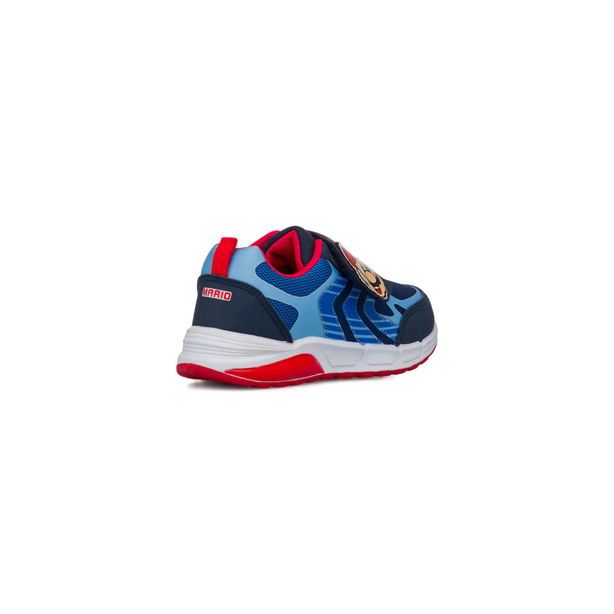 Sneakers blu e rosse da Bambino con luci nella suola Super Mario - Image 4