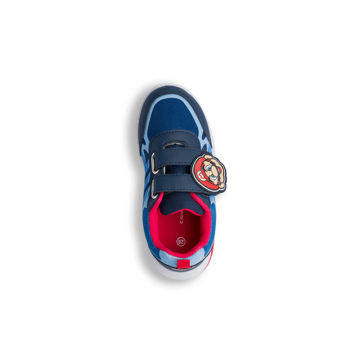 Sneakers blu e rosse da Bambino con luci nella suola Super Mario - Image 5