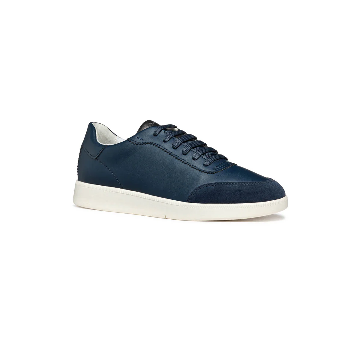 Sneakers blu da Donna con inserti effetto camoscio e suola traspirante Geox - Image 2
