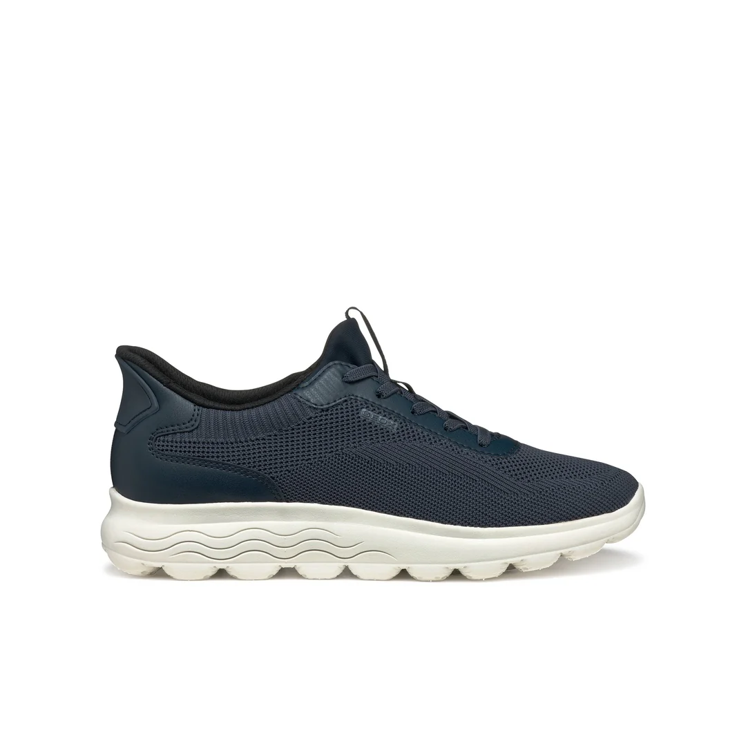 Sneakers blu da Donna con suola traspirante Geox Spherica Plus Fast In