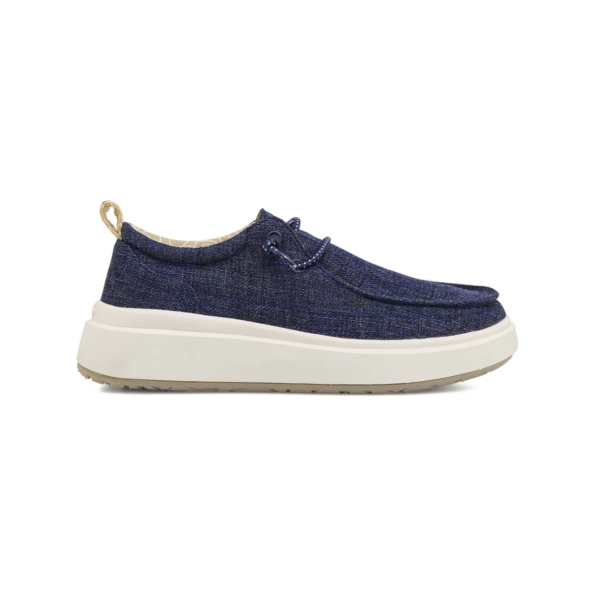 Sneakers blu da Donna in tessuto con lacci elastici Jeep Spirit