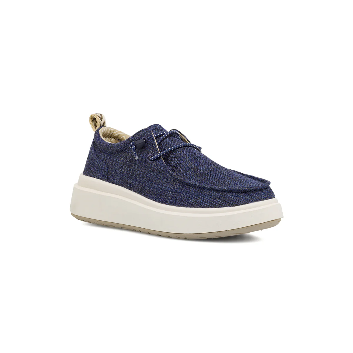 Sneakers blu da Donna in tessuto con lacci elastici Jeep Spirit - Image 2
