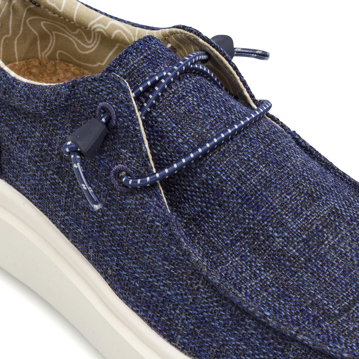 Sneakers blu da Donna in tessuto con lacci elastici Jeep Spirit - Image 4