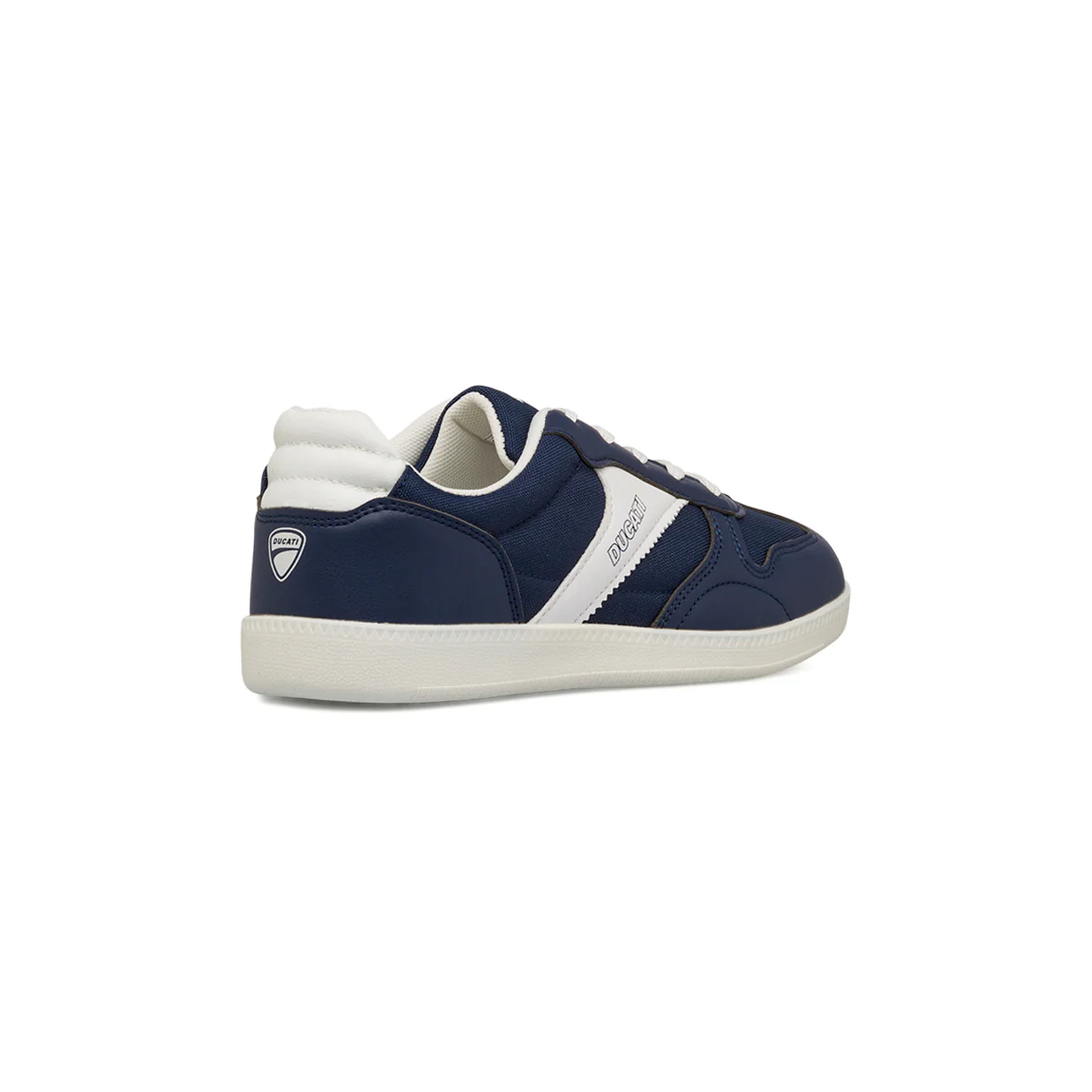 Sneakers blu da Ragazzo con dettaglio bianco laterale e logo Ducati - Image 3