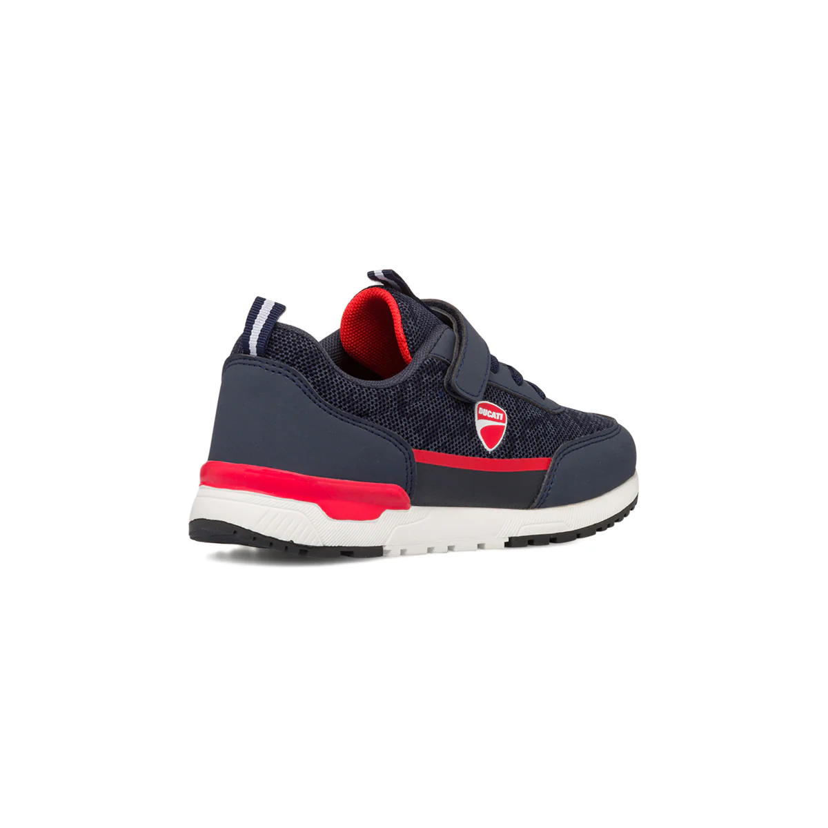 Sneakers blu da ragazzo con logo laterale Ducati - Image 3