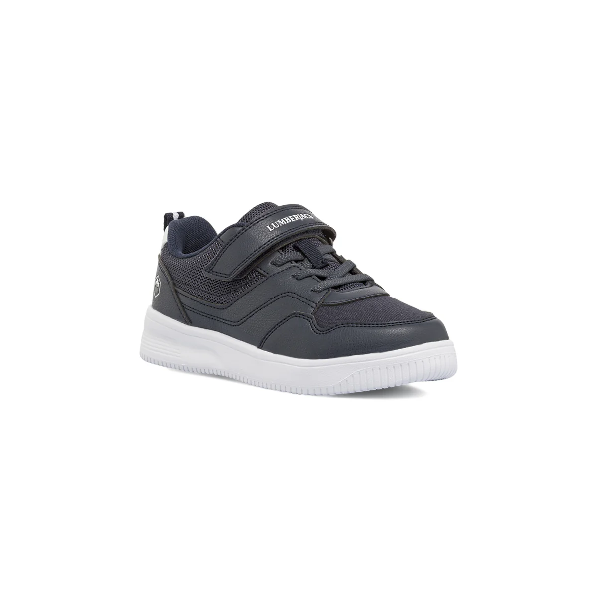 Sneakers blu da Ragazzo con strappo e inserti in mesh Lumberjack - Image 2
