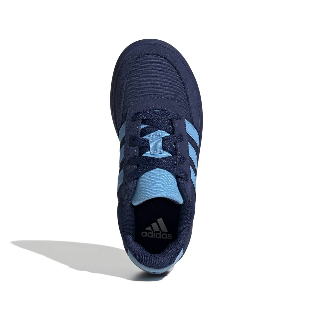 Sneakers blu da ragazzo con strisce azzurre adidas Breaknet 2.0 K - Image 2