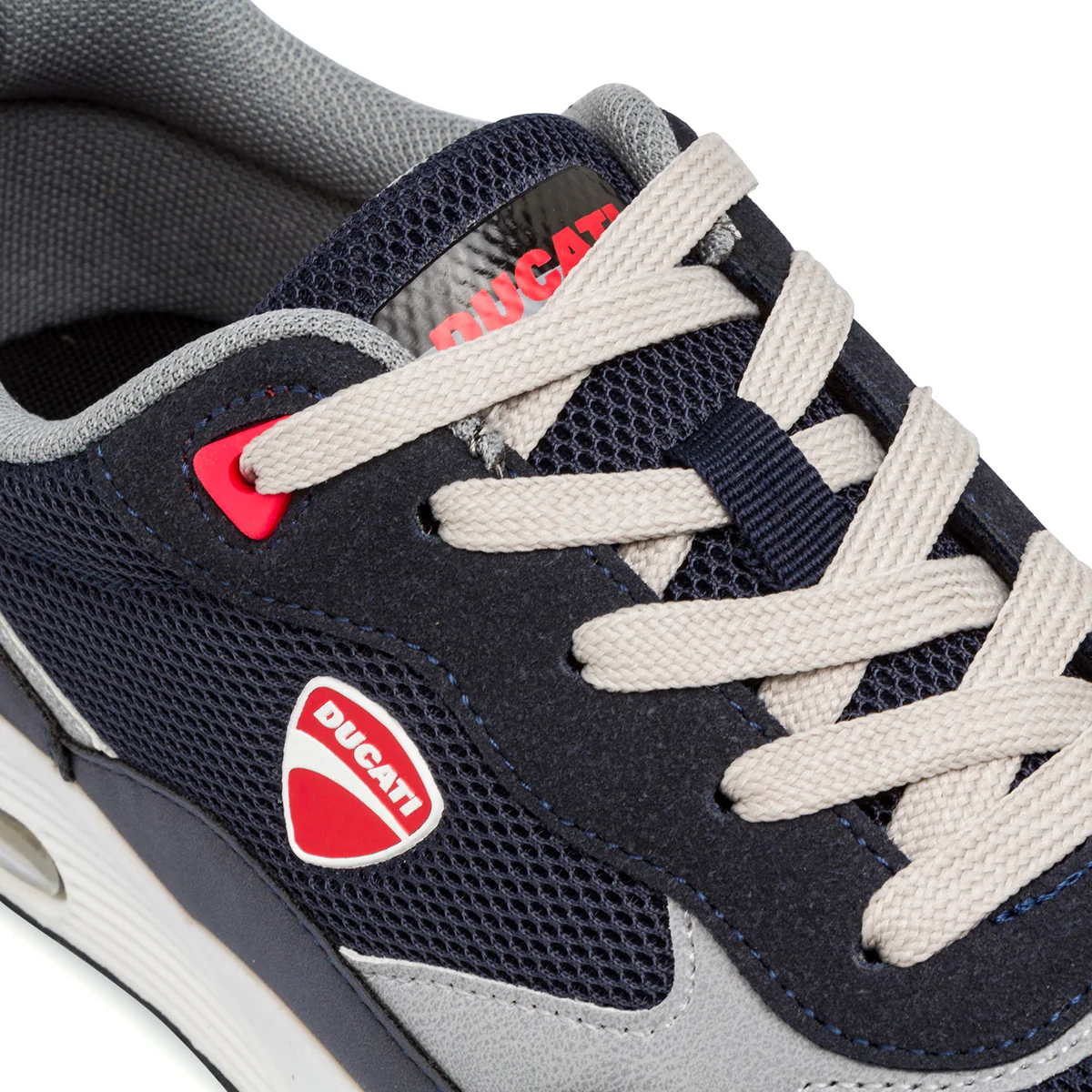 Sneakers blu da ragazzo con suola air Ducati Roller - Image 5