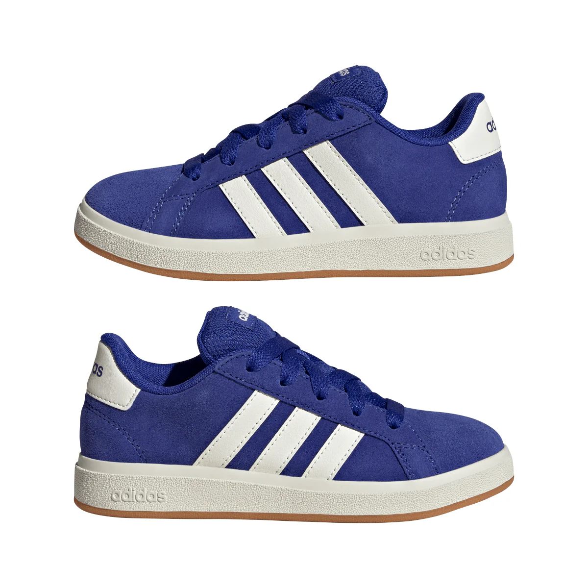 Sneakers blu da Ragazzo in suede GRAND COURT 00s adidas - Image 5
