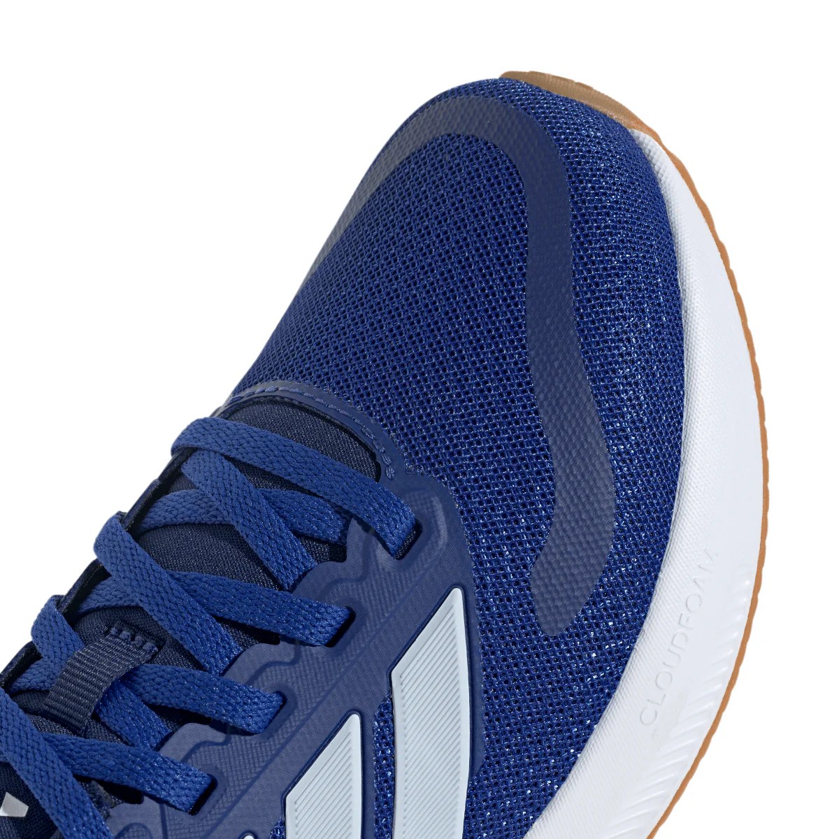 Sneakers blu da Ragazzo in tessuto RUNFALCON 5 J adidas - Image 4