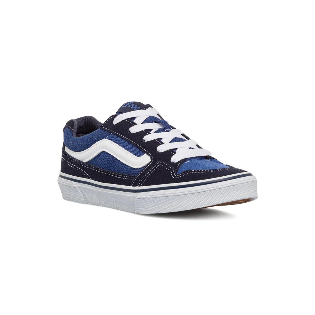 Sneakers blu da ragazzo Vans Ward Flame - Image 2