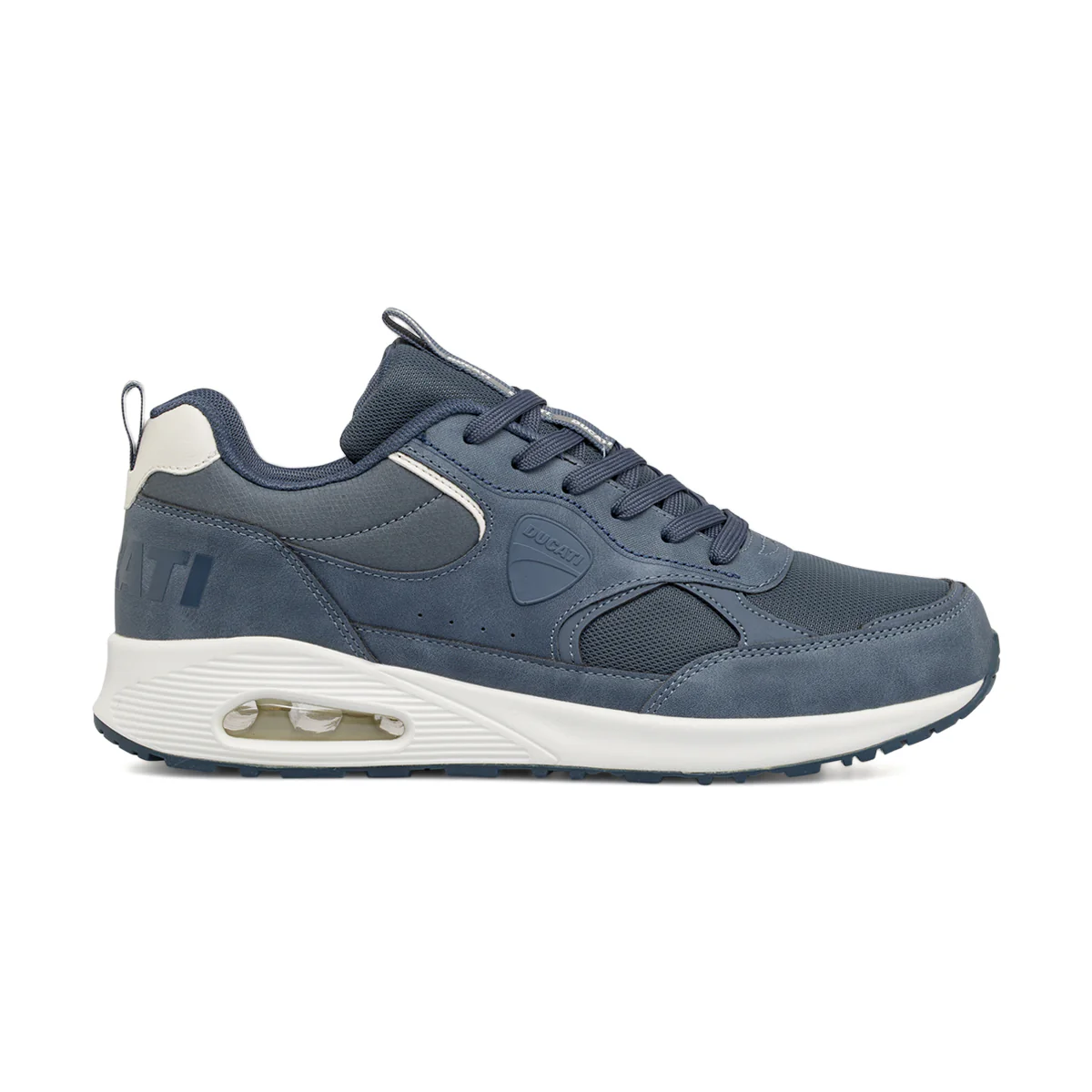 Sneakers blu da Uomo con ammortizzazione ad aria Ducati