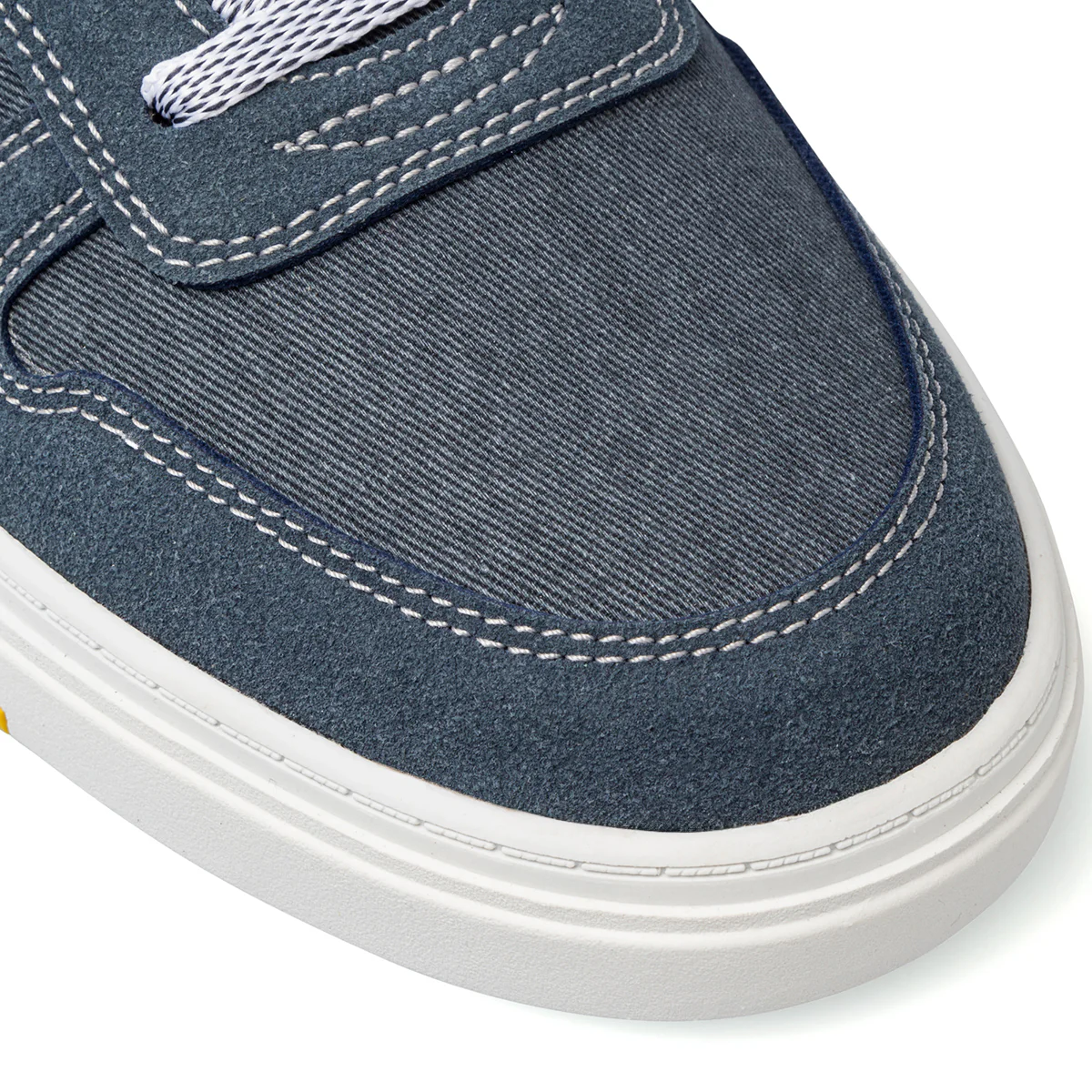 Sneakers blu da uomo con cuciture a vista Glams - Image 8