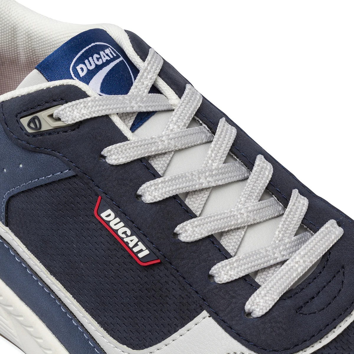 Sneakers blu da Uomo con dettagli effetto scamosciato Ducati - Image 4