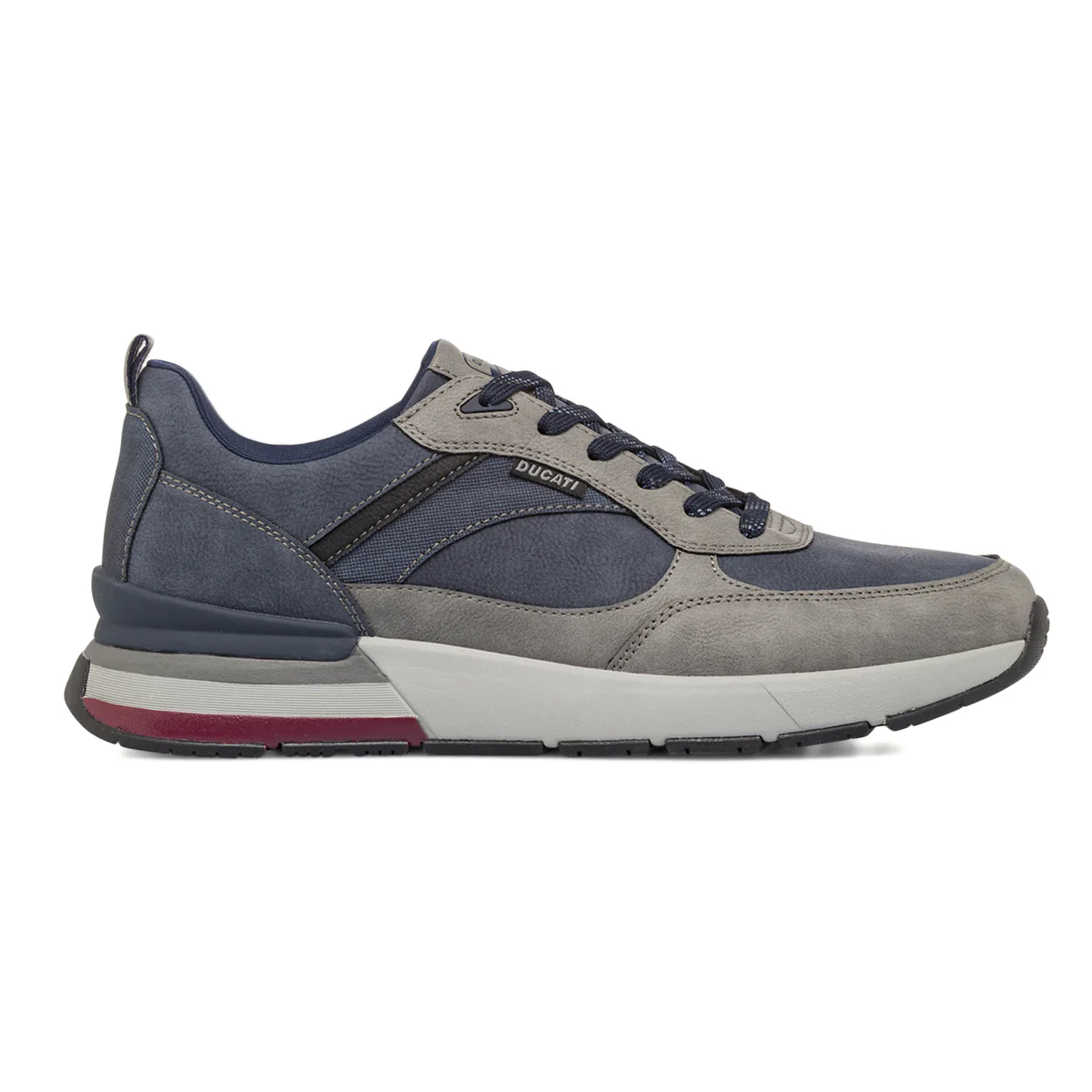 Sneakers blu da Uomo con dettagli Grigi Ducati