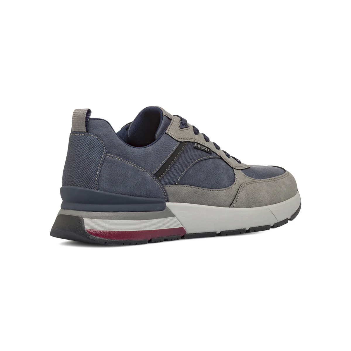Sneakers blu da Uomo con dettagli Grigi Ducati - Image 3