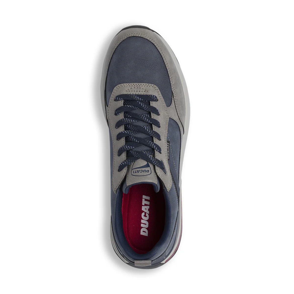 Sneakers blu da Uomo con dettagli Grigi Ducati - Image 5
