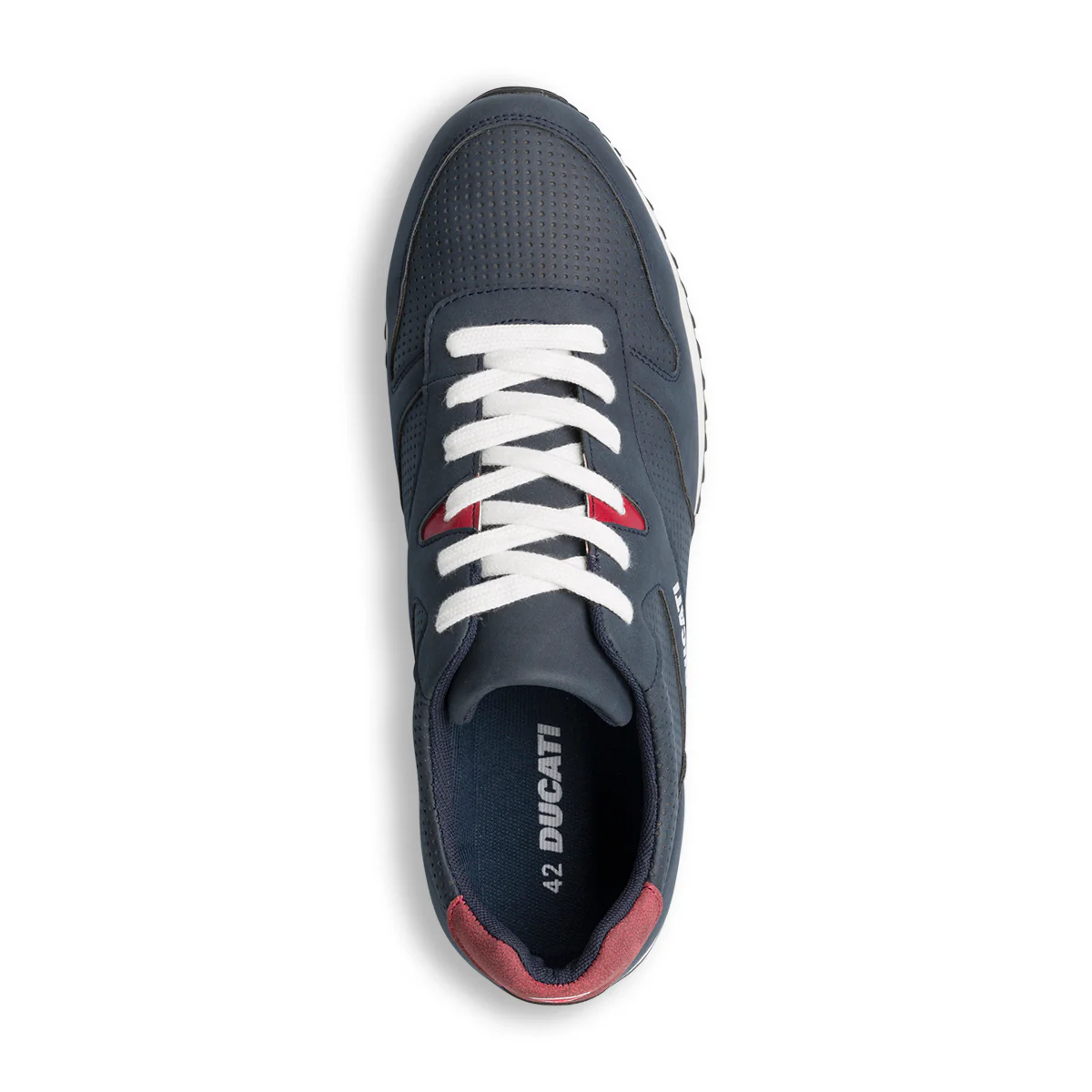 Sneakers blu da uomo con dettagli traforati Ducati - Image 8