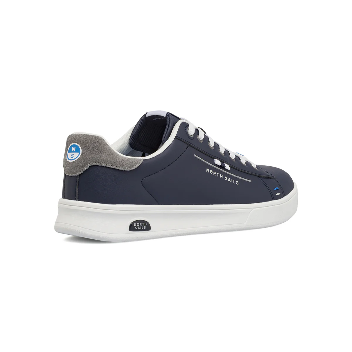 Sneakers blu da Uomo con dettaglio effetto scamosciato North Sails - Image 3