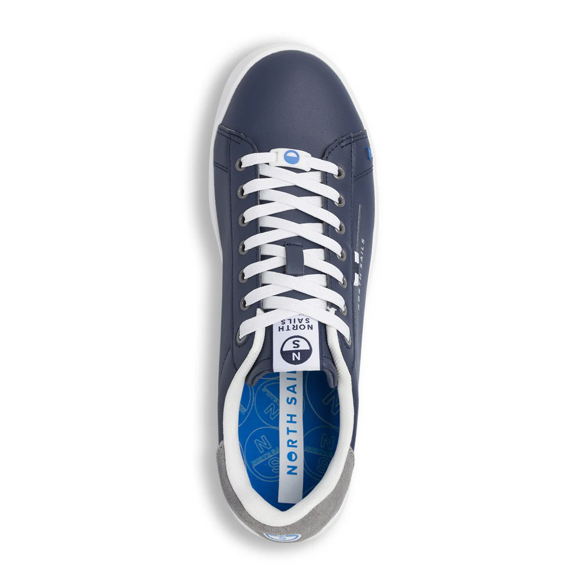Sneakers blu da Uomo con dettaglio effetto scamosciato North Sails - Image 6