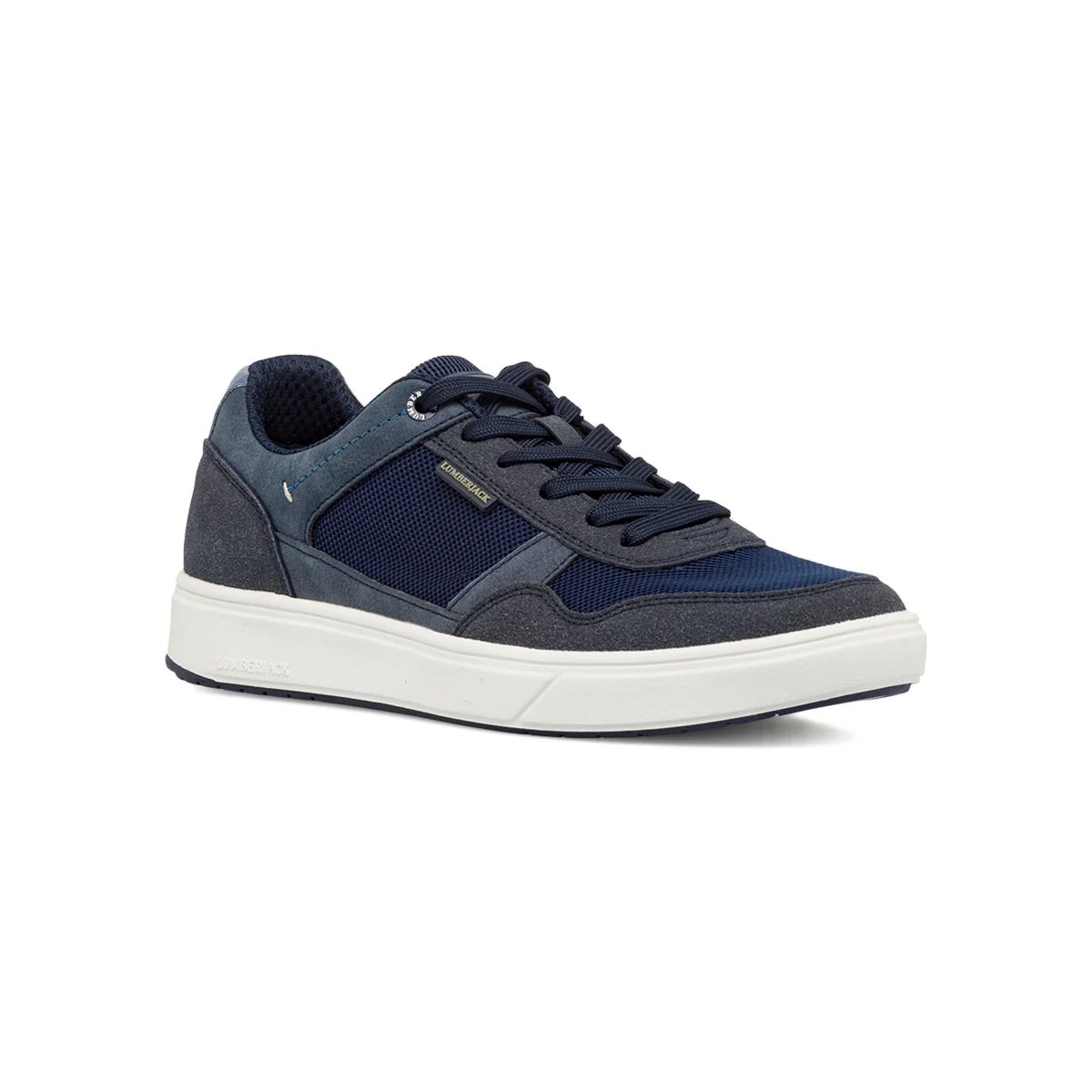 Sneakers Blu da Uomo con inserti in tessuto Lumberjack - Image 2