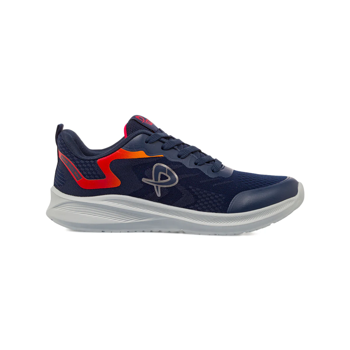 Sneakers blu da Uomo con inserti rossi P Go