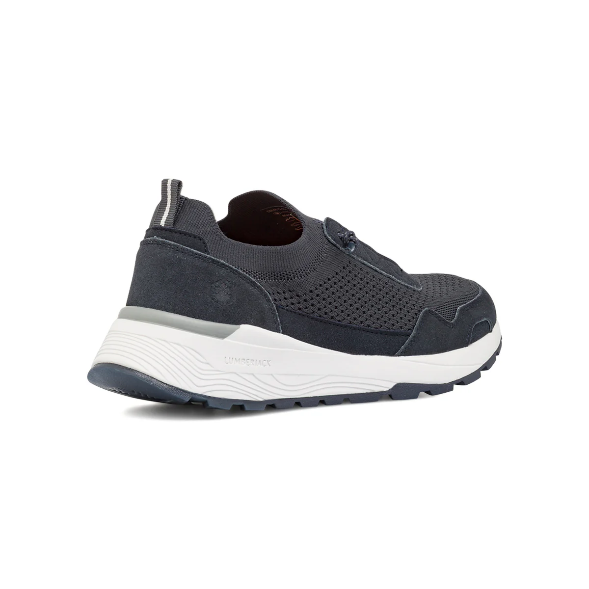 Sneakers blu da Uomo con lacci elastici e dettagli traforati Lumberjack - Image 3
