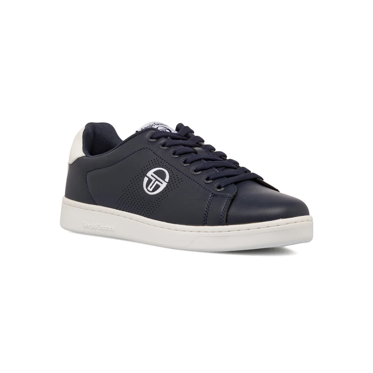 Sneakers blu da uomo con logo bianco a contrasto Sergio Tacchini - Image 2