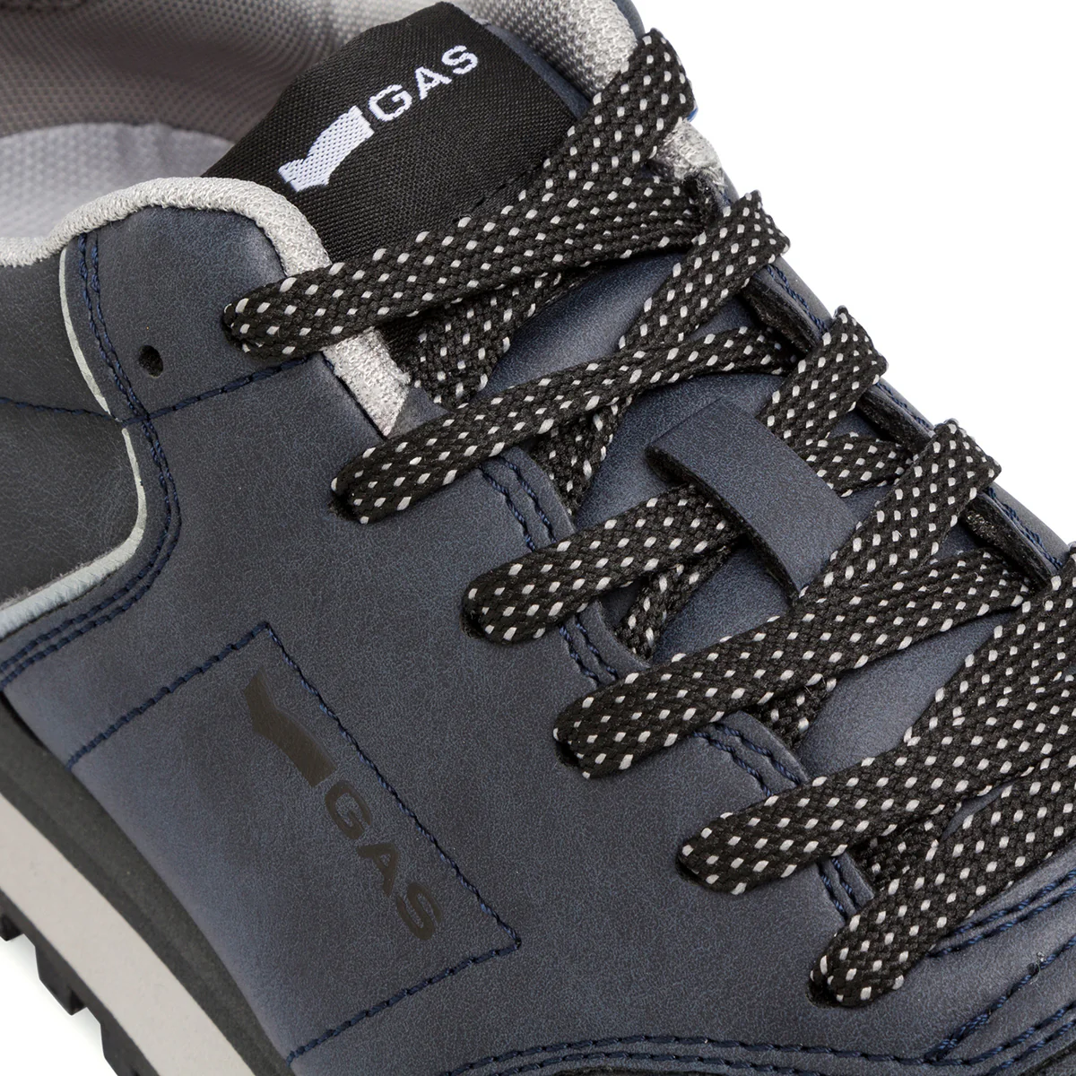 Sneakers blu da uomo con logo Gas Alba - Image 4
