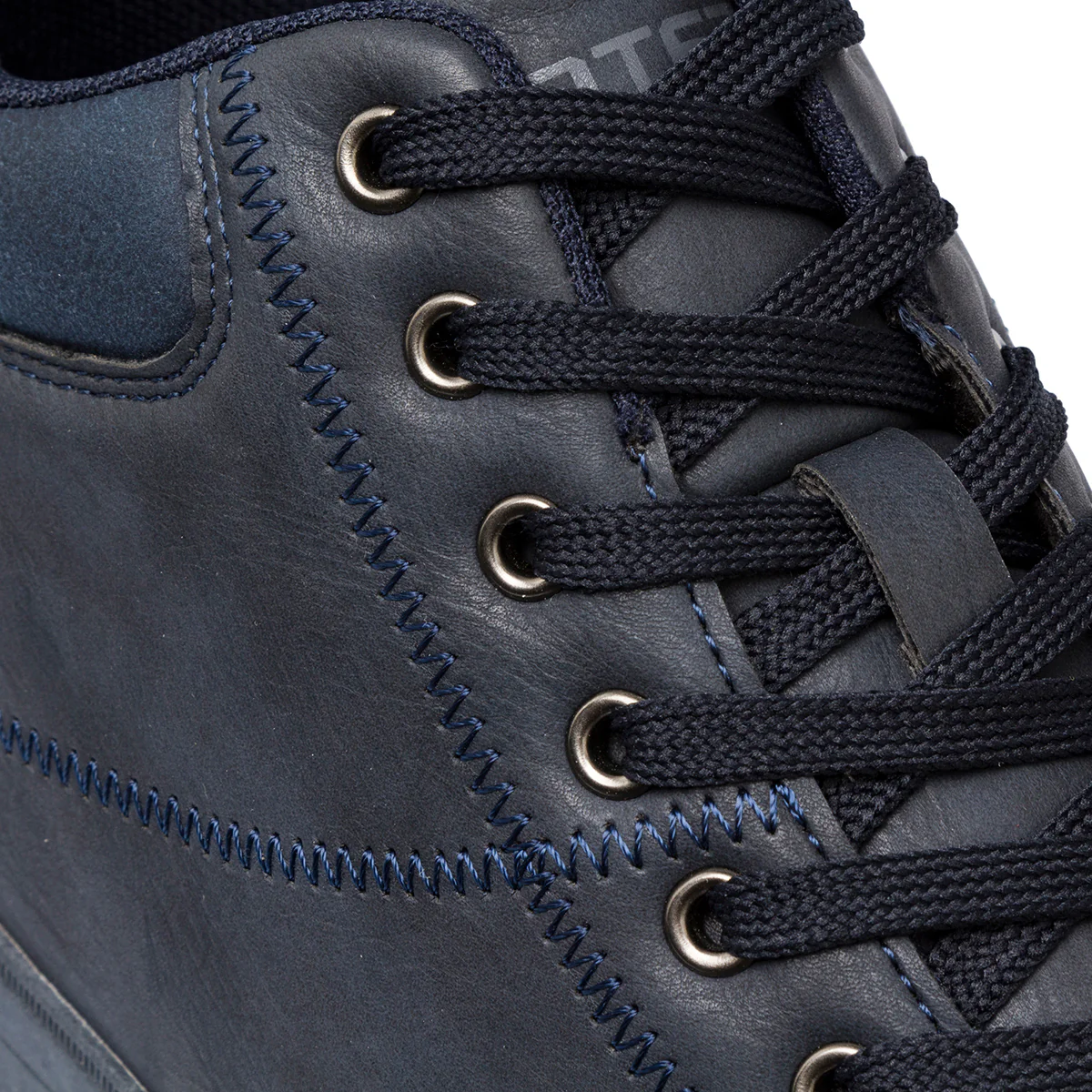 Sneakers blu da uomo con logo Gate 76 - Image 4