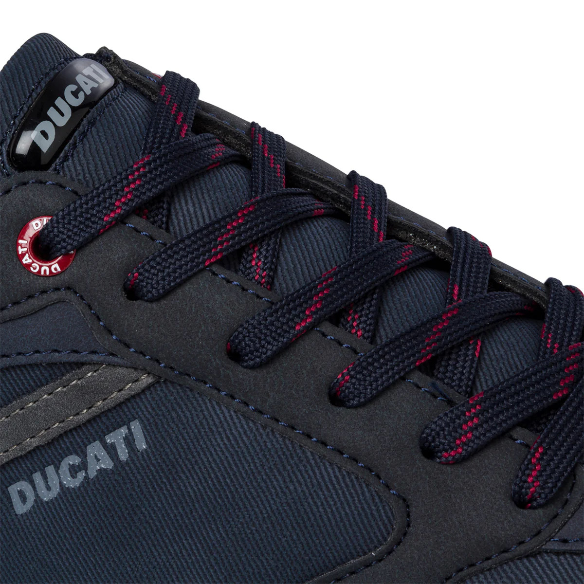 Sneakers blu da uomo con logo laterale Ducati - Image 12