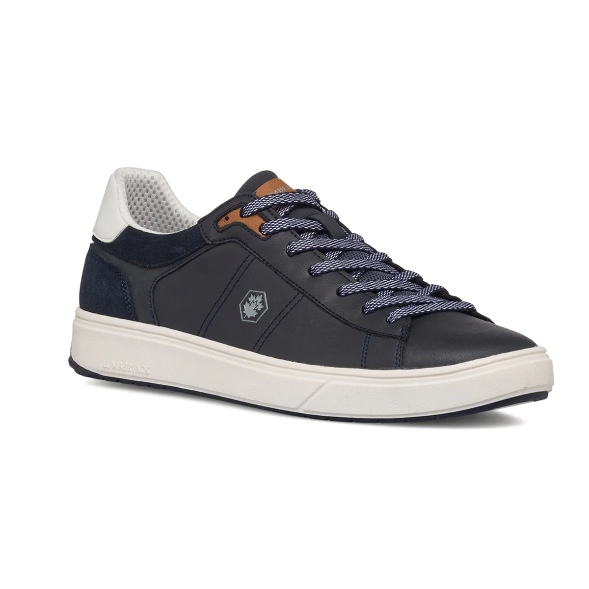 Sneakers blu da uomo con logo laterale Lumberjack Marvin - Image 2