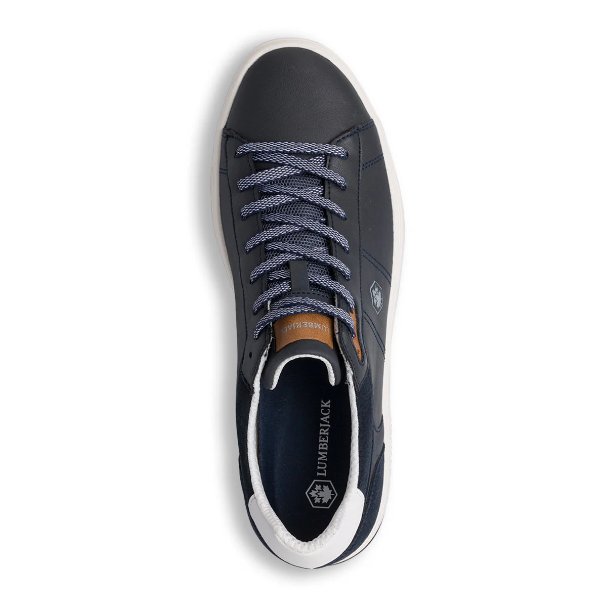 Sneakers blu da uomo con logo laterale Lumberjack Marvin - Image 6