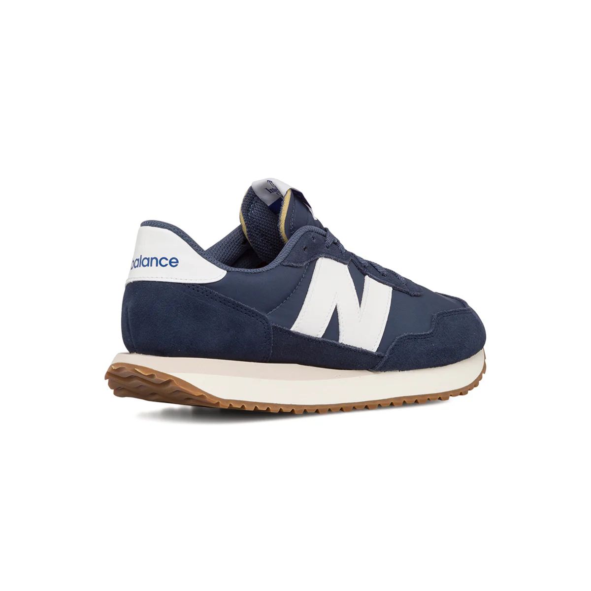 Sneakers blu da uomo con maxi-logo laterale New Balance 237 - Image 3