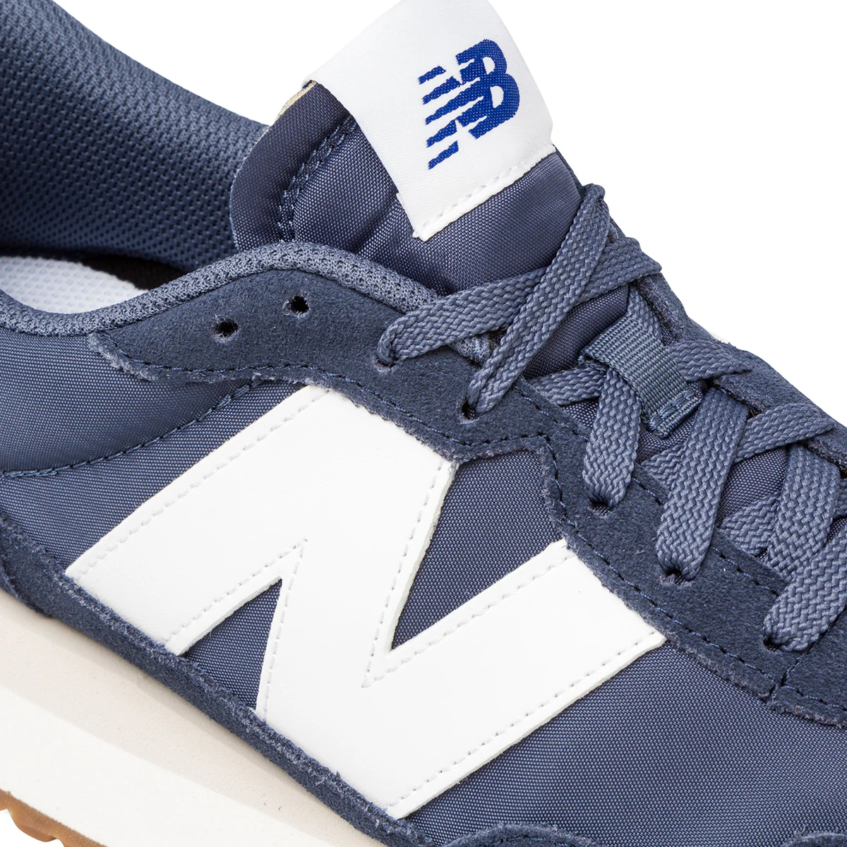 Sneakers blu da uomo con maxi-logo laterale New Balance 237 - Image 6