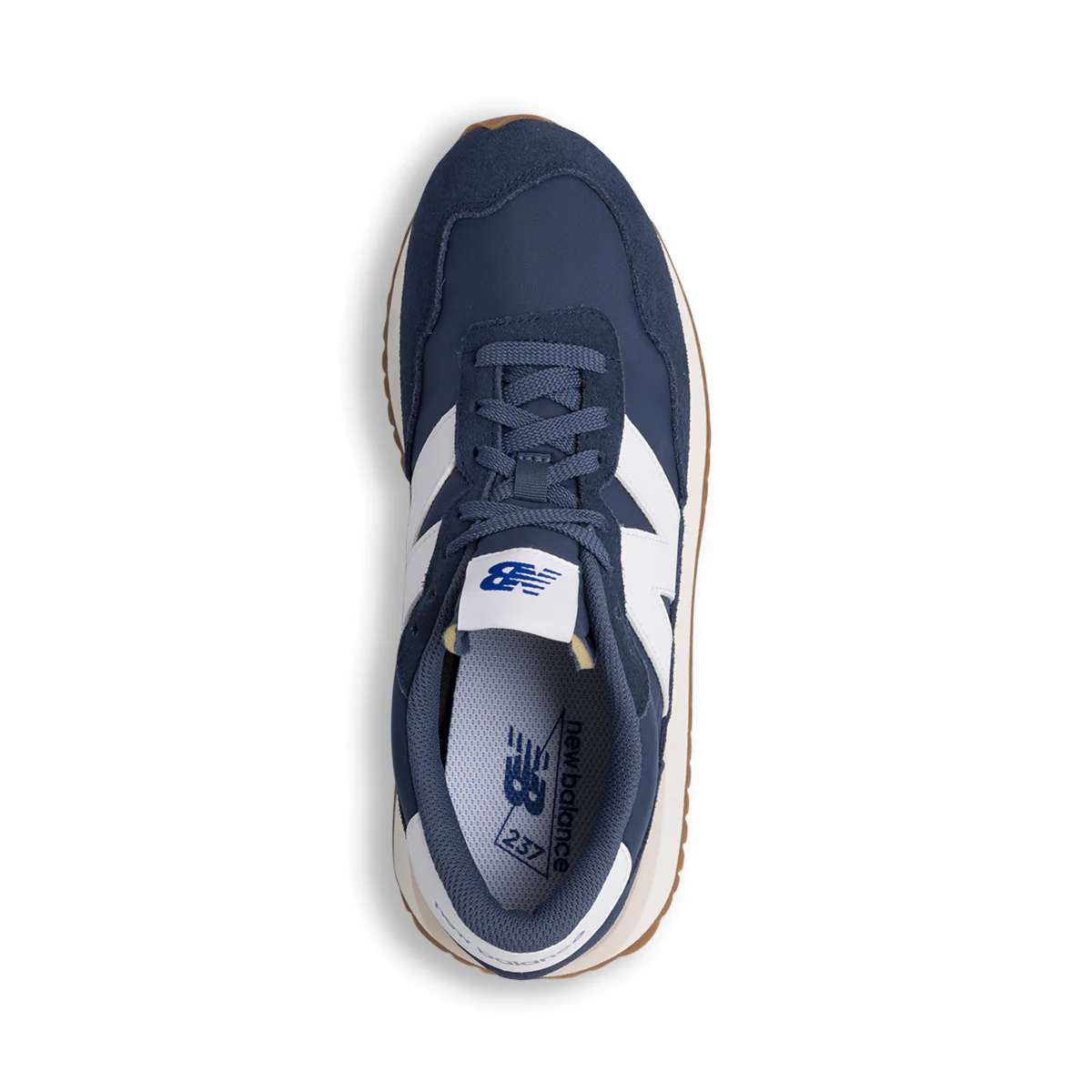 Sneakers blu da uomo con maxi-logo laterale New Balance 237 - Image 8