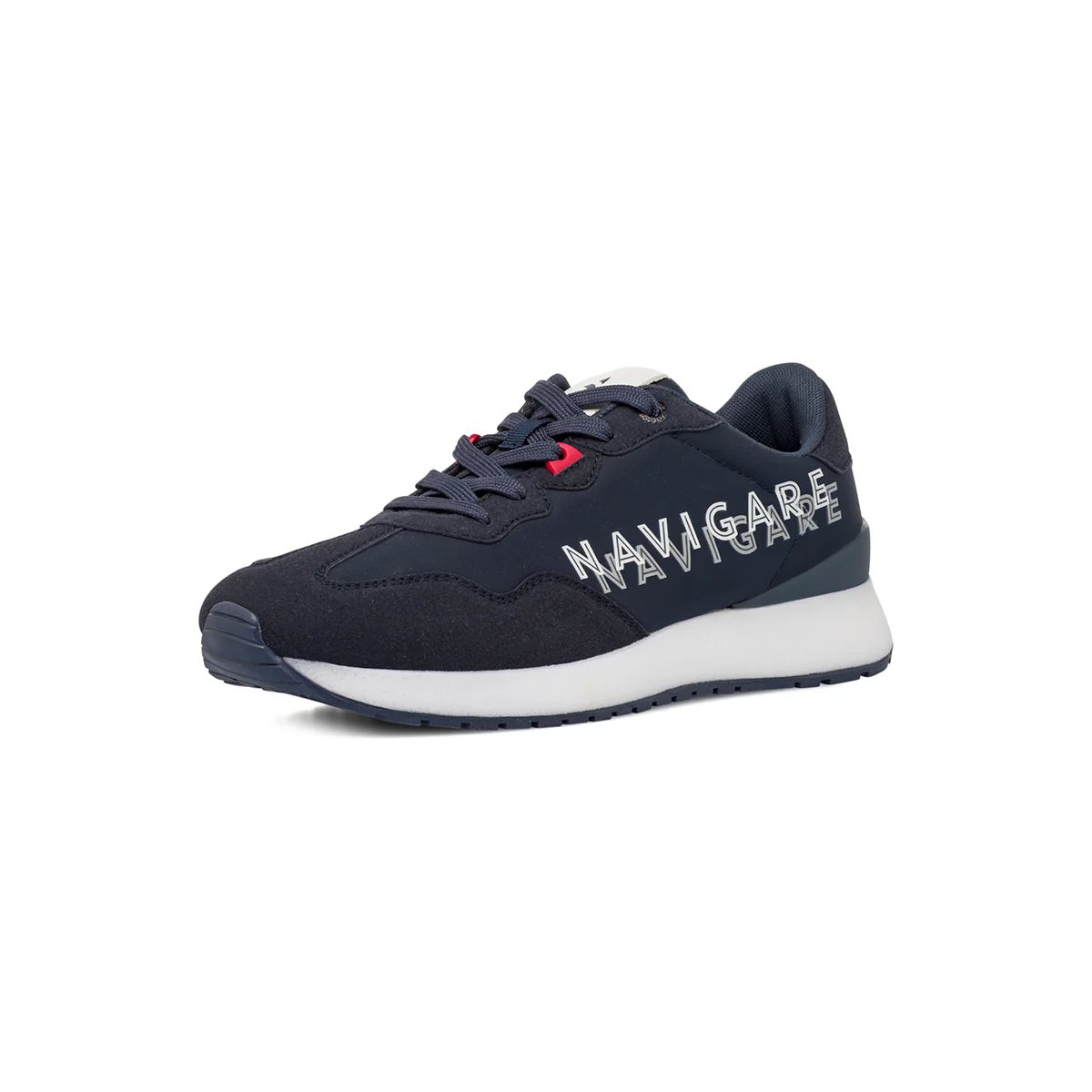 Sneakers blu da Uomo con Maxi Logo laterale Navigare - Image 2