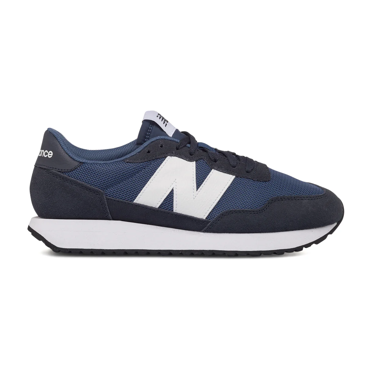 Sneakers blu da uomo con maxi-logo New Balance 237