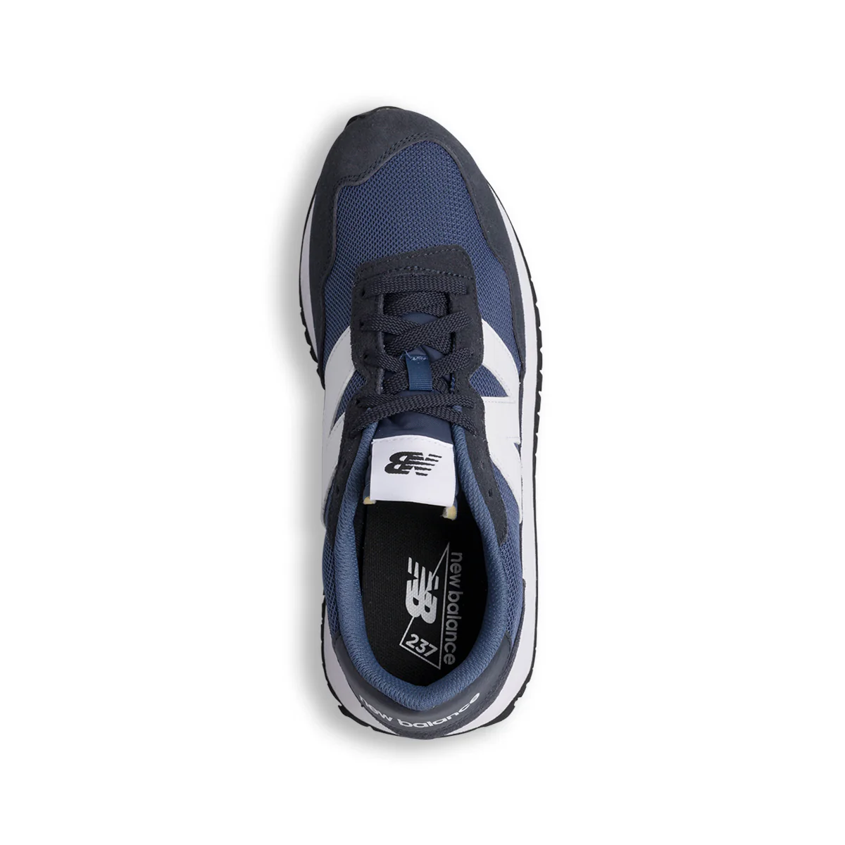 Sneakers blu da uomo con maxi-logo New Balance 237 - Image 7