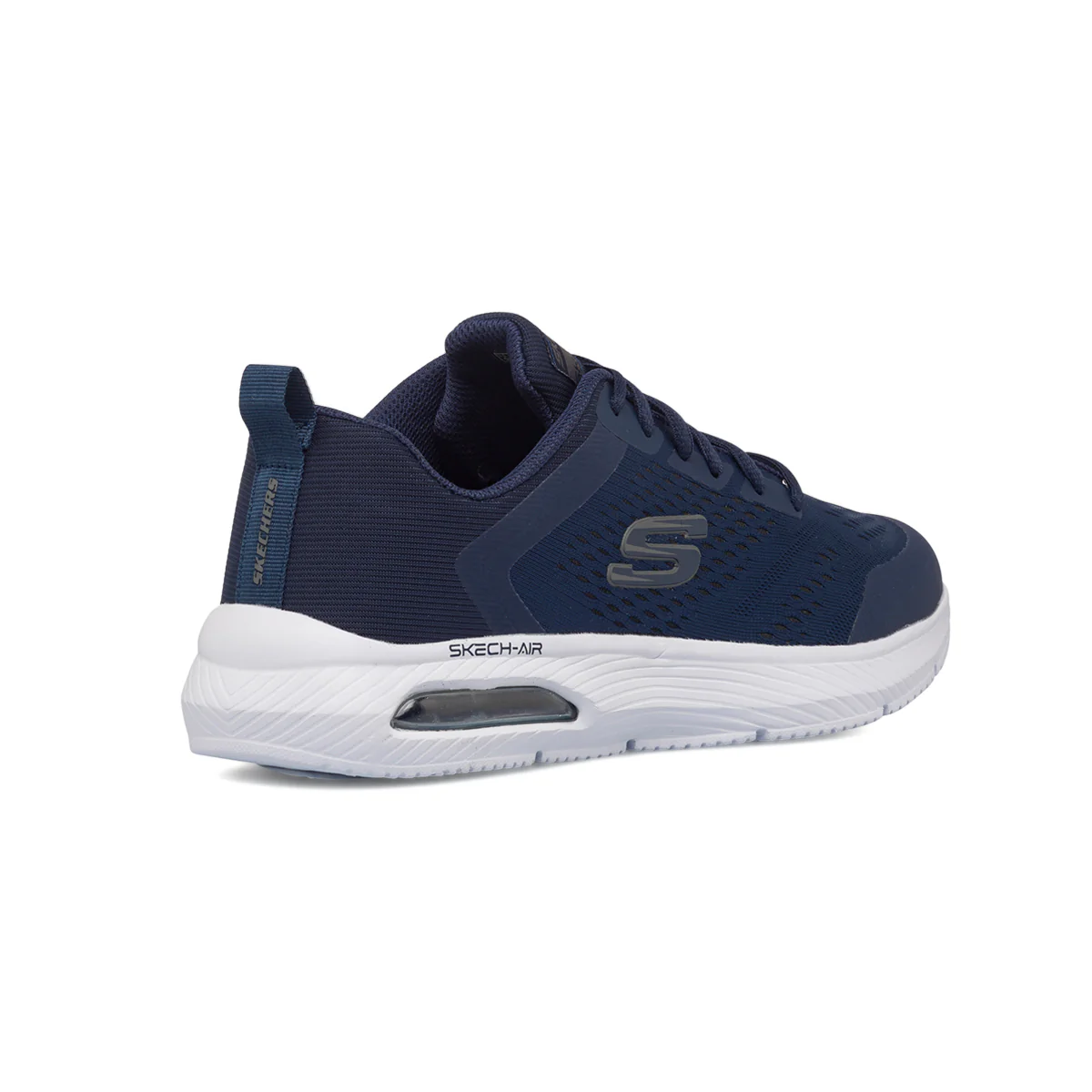 Sneakers blu da uomo con sottopiede Memory Foam Skechers Dyna-Air - Image 3