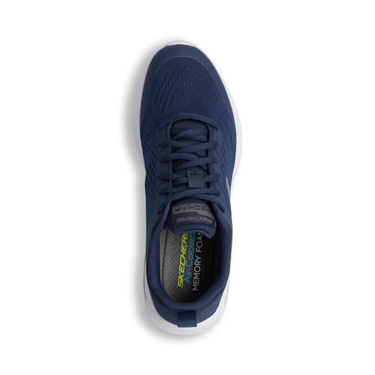 Sneakers blu da uomo con sottopiede Memory Foam Skechers Dyna-Air - Image 8