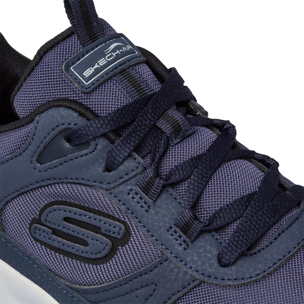 Sneakers blu da uomo con sottopiede Memory Foam Skechers Skech-Air Court - Homegrown - Image 6